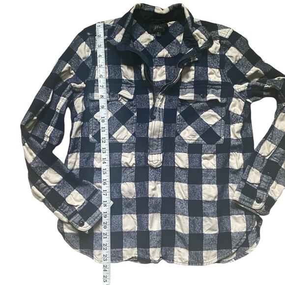 J.Crew Buffalo Check Shirt Jacket Size M - Picture 4 of 7